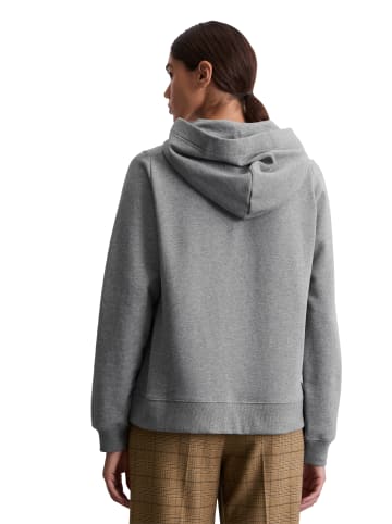 Marc O'Polo Hoodie relaxed in grey granite melange