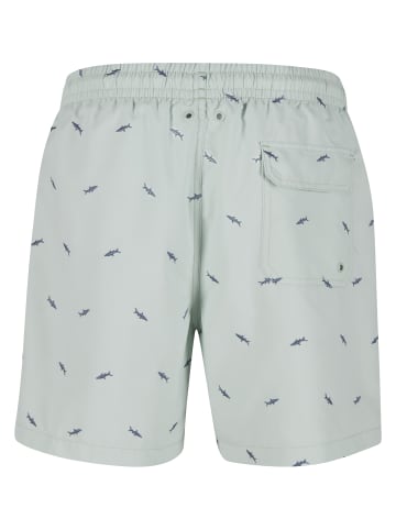 Urban Classics Beachwear - Bottoms in frotmint/vintageblue