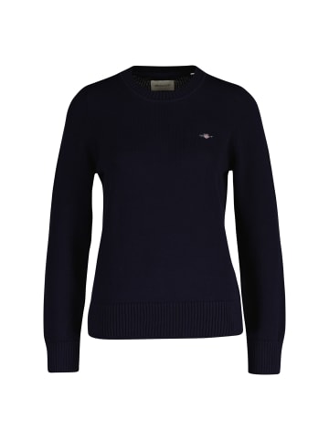 Gant Strickpullover in Blau (Evening Blue)