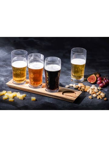 Ladelle 4-tlg. Bier Tasting-Set Tempa Harvey in 430 ml in transparent