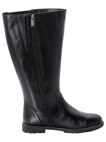 sheego Weitschaftstiefel in schwarz