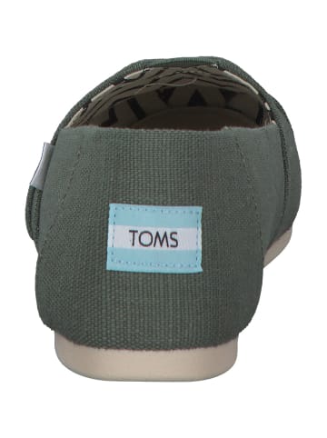 TOMS Slipper in bonsai green