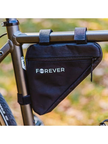 FOREVER Outdoor Bike Frame Bag FB-100 – Robuste und Elegante Rahmen-Tasche in Schwarz
