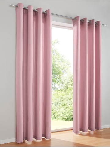Heine Dekoschal in mauve