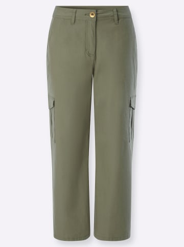 Heine 7/8-Hose in khaki