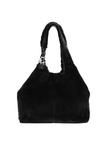 COCCINELLE C-Easy Syn. Fur - Shopper 35 cm (natural/rosette) in noir/noir