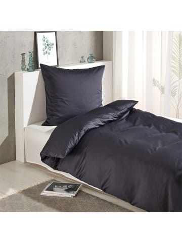 Traumschlaf Bettwäsche Pure in schwarz