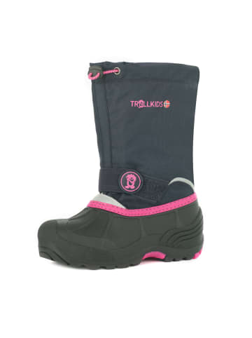 Trollkids Winterboots Telemark XT in navy/pink
