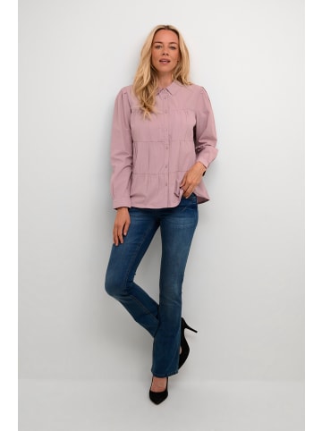 Cream Langarm - Hemd CRMalinka A-shape in Elderberry