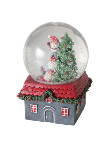 Boltze Schneekugel in rot