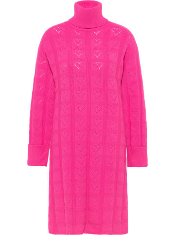 myMo Strickkleid in Pink