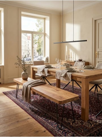 KADIMA DESIGN Esszimmer Sitzbank BAGLI Massiv-Holz 160 x 45 x 40 cm in Akazie