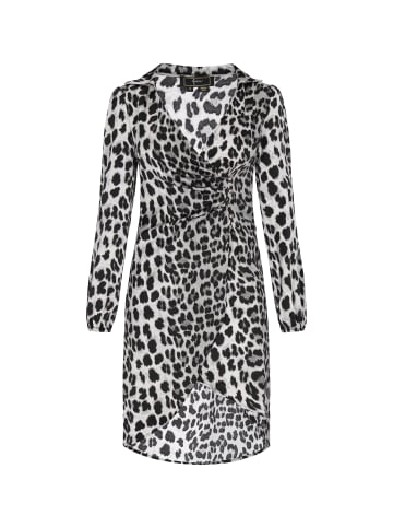 faina Women Dress in navy leo