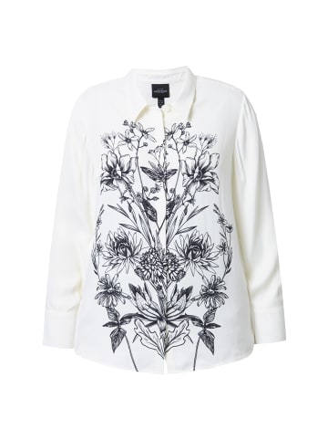 Ulla Popken Hemdbluse in schneeweiß