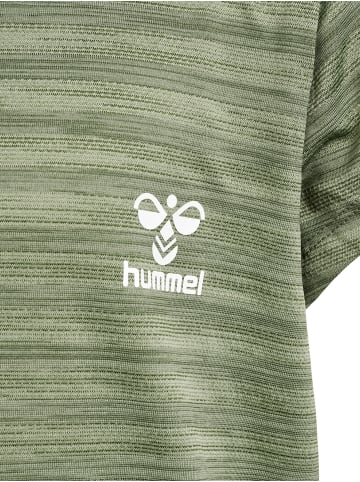 Hummel Hummel T-Shirt Hmlsutkin Multisport Mädchen Atmungsaktiv in OIL GREEN
