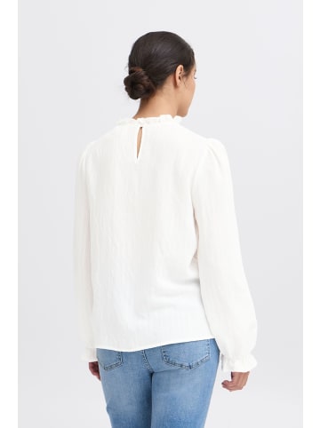 ICHI Langarm-Bluse IXSASSY Regular fit in Cloud Dancer