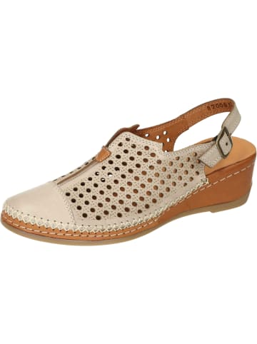 manitu Sling-Ballerinas in taupe