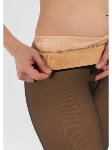 camano Thermoleggings 1er Pack comfort in Schwarz