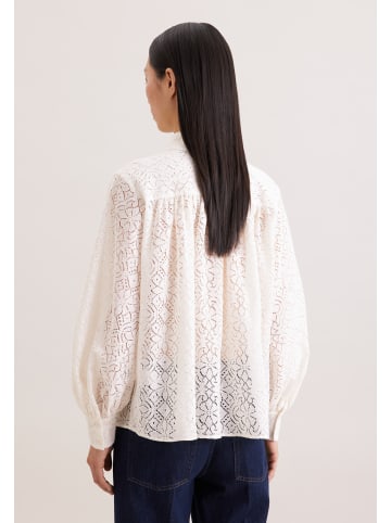 Seidensticker Hemdbluse Regular in Weiß