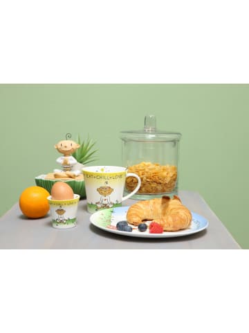 Goebel Teller " Der kleine Yogi - Für Dich gesammelt " in Bunt