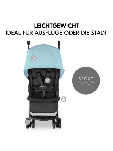 Hauck Buggy Sport inkl. Schutzpaket in blau