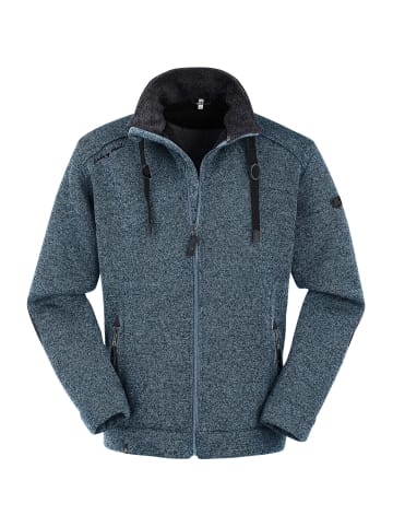 Maul Sport Strickfleece Jacke Lichtenau in Petrol