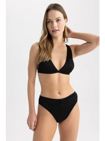 DeFacto Bikini-Hose REGULAR FIT in Schwarz
