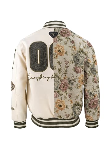 Roberto Geissini Flower College Jacke Beige