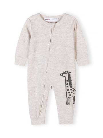Minoti 3-er Pack Strampler NOSBABYRIB1 in Beige