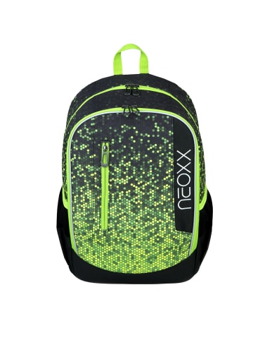 neoxx FLOW Rucksack Pixel in my mind in grün