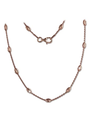 SilberDream 925 Silber, vergoldet (Roségold 333) Damen SilberDream Halsketten  ca. 45cm