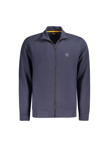 Blau Baumwolle Herren Sweatshirt