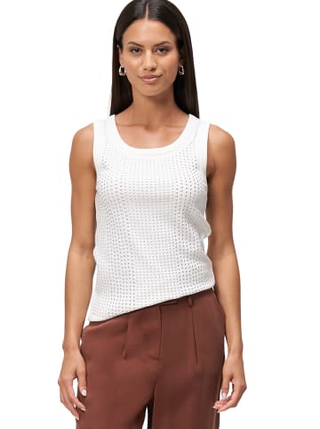 Zero  Top mit Ziernieten in Patch CreamSilver