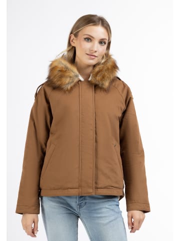 DreiMaster Damen Damen Winterjacke in Sand Weiss