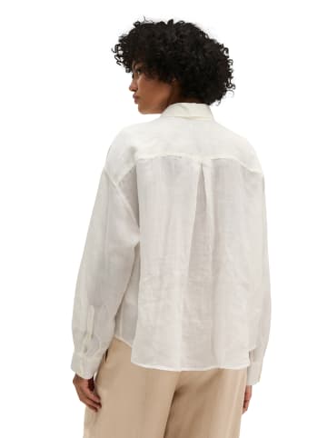 Marc O'Polo Bluse regular in White Cotton