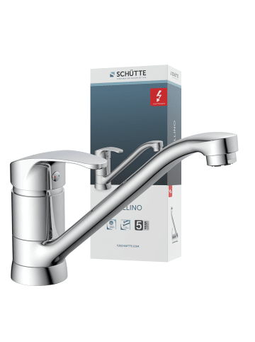 Franz Joseph Schütte CELLINO Spültischarmatur Niederdruck, Chrom