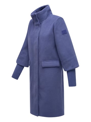 Navahoo Langmantel Polarblüte 14 in Blue Violet
