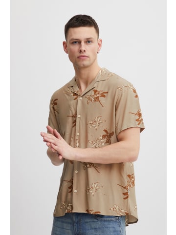 BLEND Kurzarmhemd BHShirt in Beige
