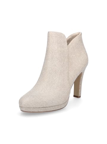 Tamaris Stiefelette in beige Glitzer