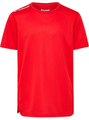 Hummel T-Shirt Hmlrun Laufen Kinder in TANGO RED