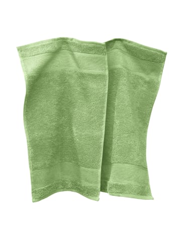 Erwin Müller Frottier Gästetuch 2er-Pack Karlsruhe in grün