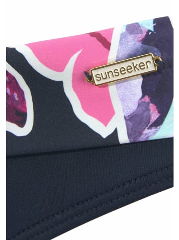 Sunseeker Bikini-Hose in marine-bedruckt