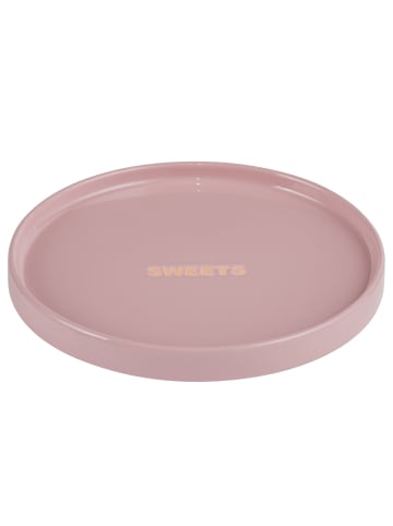 Butlers Teller GOOD VIBES 4er-Set in Pink