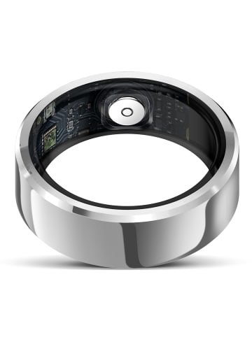React Smart Ring Hell in Silber