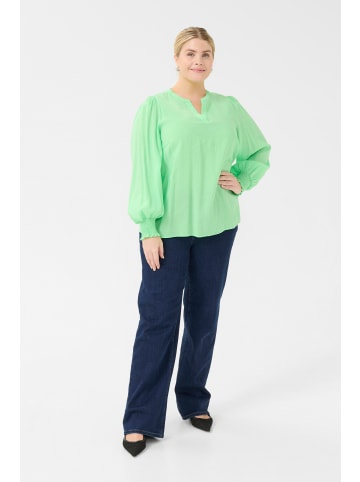 KAFFE curve Langarm-Bluse KCmirana in Spring Bouquet CC.