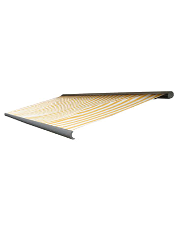 MCW Bezug für Markise T124, Polyester gelb-weiß