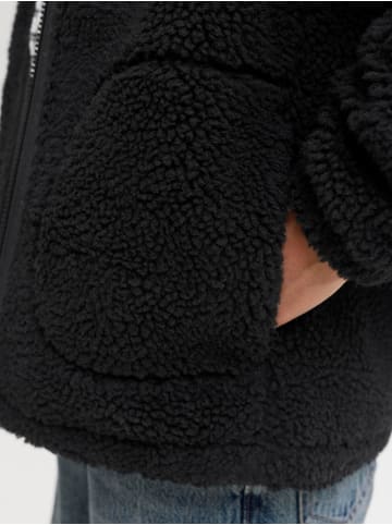 JACK & JONES Junior Teddyjacke Übergangsjacke Jjesoho in black