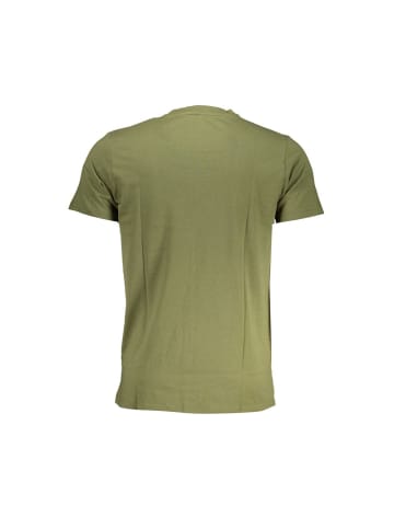 cavalli CLASS Grünes Baumwoll-T-Shirt