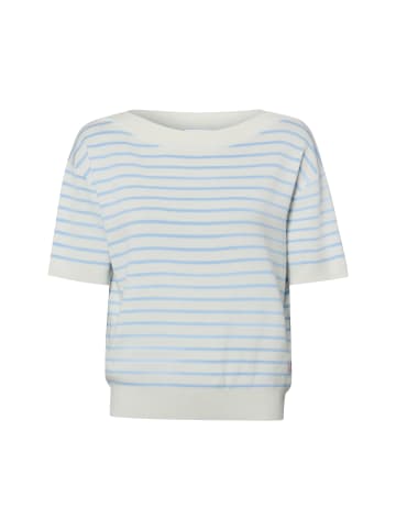 NÜMPH T-Shirt NUSillio in weiß blau - 0001