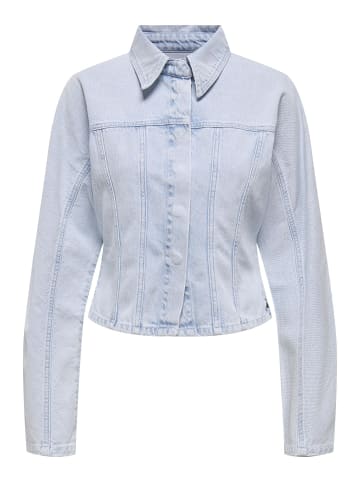 ONLY Jeansjacke in Light Blue Denim